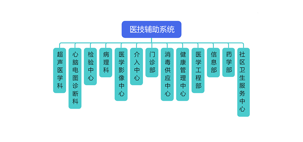 医技科室组织架构图